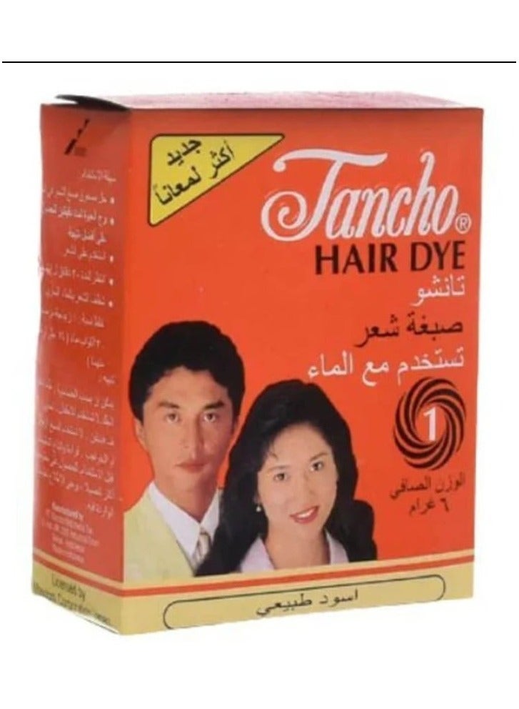 شعر جاف طبيعي أسود 6 جرام