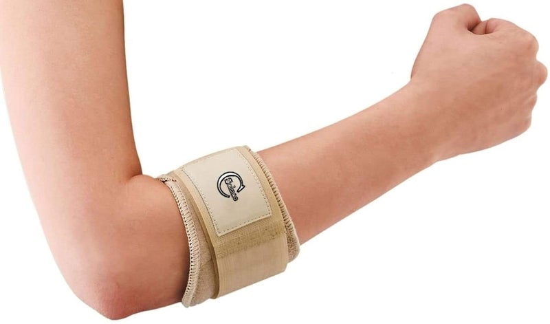solace care Tennis Golfer Sport Elbow Strap Support Brace Splint Band EPI Epicondylitis Clasp For Men Women Pain Relief Large 28305 cm - Image 1