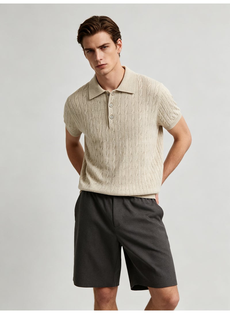 زارا ZARA men's breathable Polo shirt in summer - Image 2