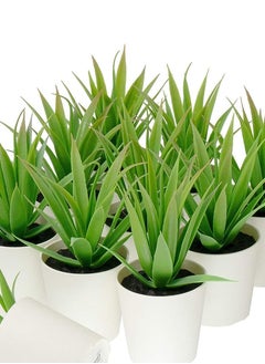 FEJKA Figca Set of 10 Mini Artificial Desk Plants in Pots  - Image 2