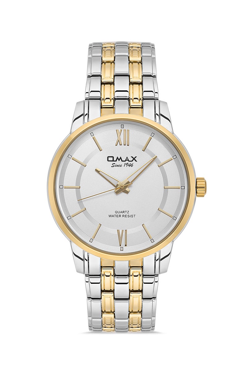 OMAX Men's Wrist-Watch | Analog | Stainless Steel Band | Elegant Design - Image 1
