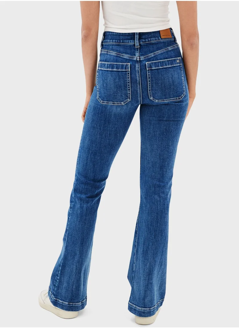 American Eagle Flared Bottom Jeans