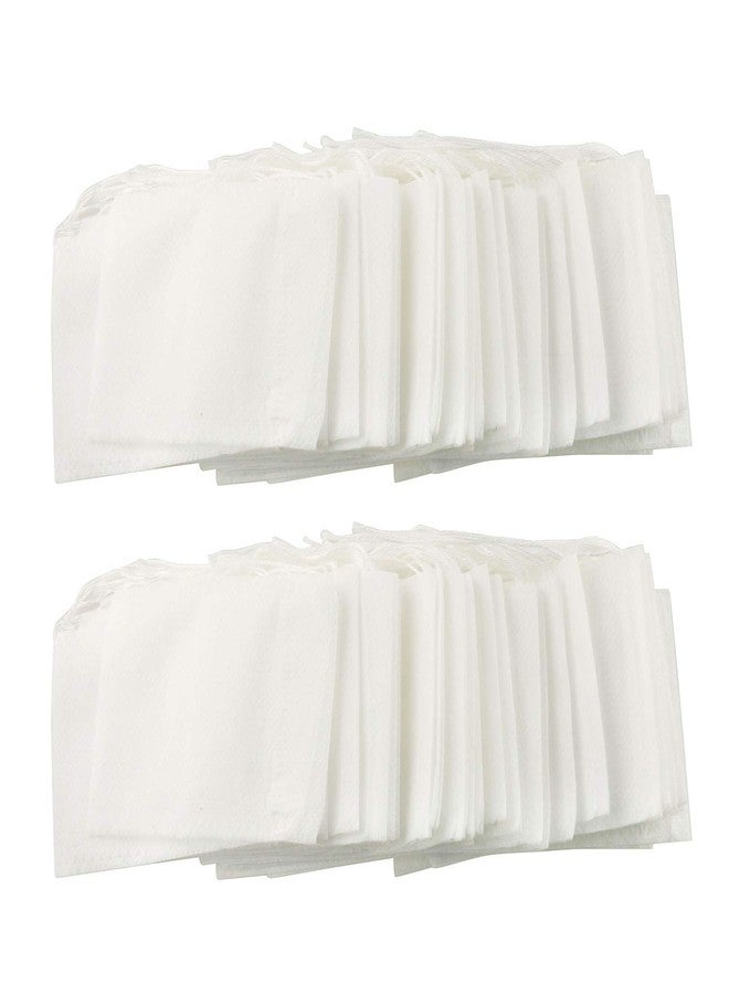 Tegg Empty Tea Filter Bag 100PCS 7x9cm Non-woven Disposable Filter Empty Teabags with String for Loose Tea Spice Herbal - Image 1