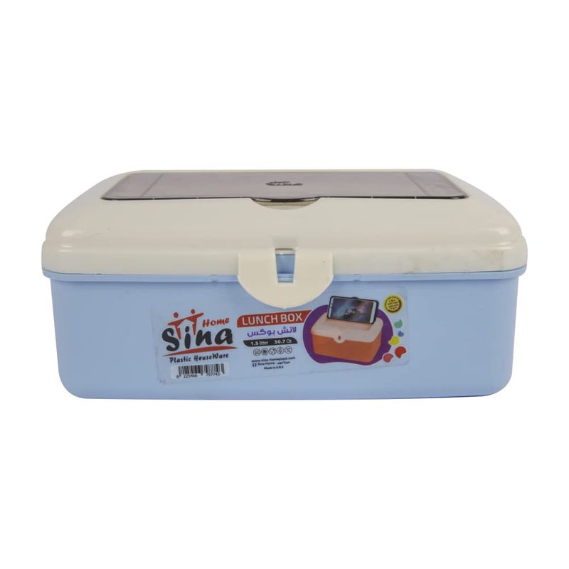 Genaric Sina lunch box medium transparent screen 1.5 liter