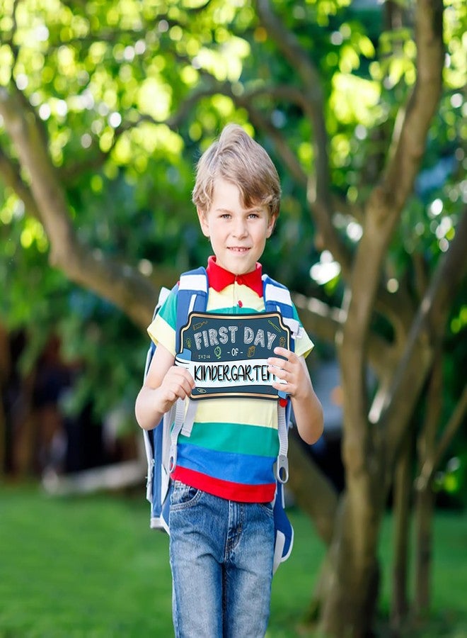 JUESMOS First & Last Day of School Sign Double Sided First Day of Kindergarte Chalkboard Style Photo Prop Signs Back to School Gifts for Kids Girls Boys Reusable First Day of Kindergarten Photo Props - Image 5