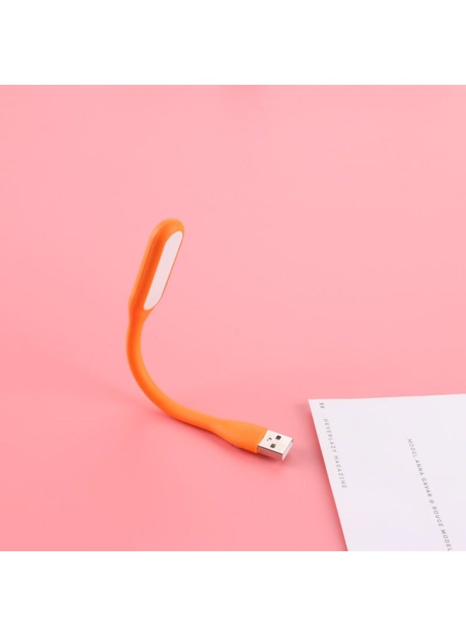 Stall Eye Protection USB Light Led Night Light Portable Creative Table Lamp Led Light Mini Xiaomi Light Design Logo-Color:Orange-Size:Full Detection Bare Metal Without Bag Packaging  - Image 1