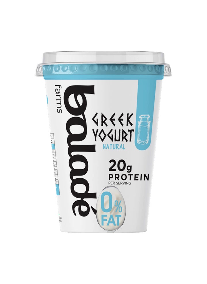 Protein Greek Yoghurt Zero Fat 450g - 20g Protein