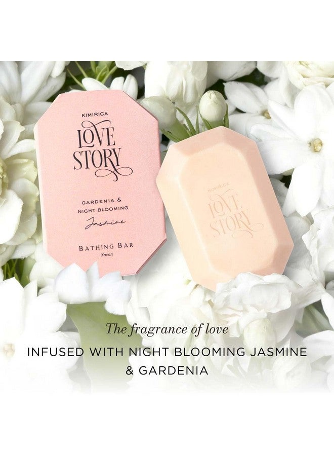 Kimirica Jasmine Creamy Soap 85g | Suitable for All Skin Types | Moisturizing Bathing Soap for Soft, Glowing Skin & Body | For Men & Women - Image 3