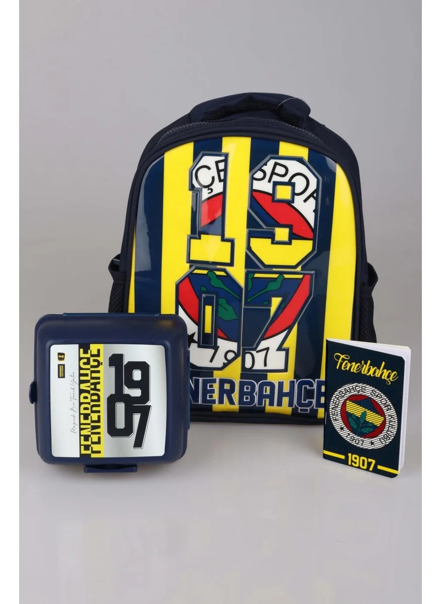 ميني ماوس New Season Licensed Fenerbahçe Kindergarten Bag Lunch Box and Notepad Stationery Set