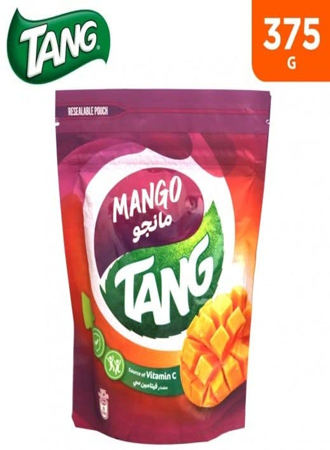 Tang Mango & Tropical imported Drink powder Resealable Pouch, 375g Each (Combo Pack) - Image 5