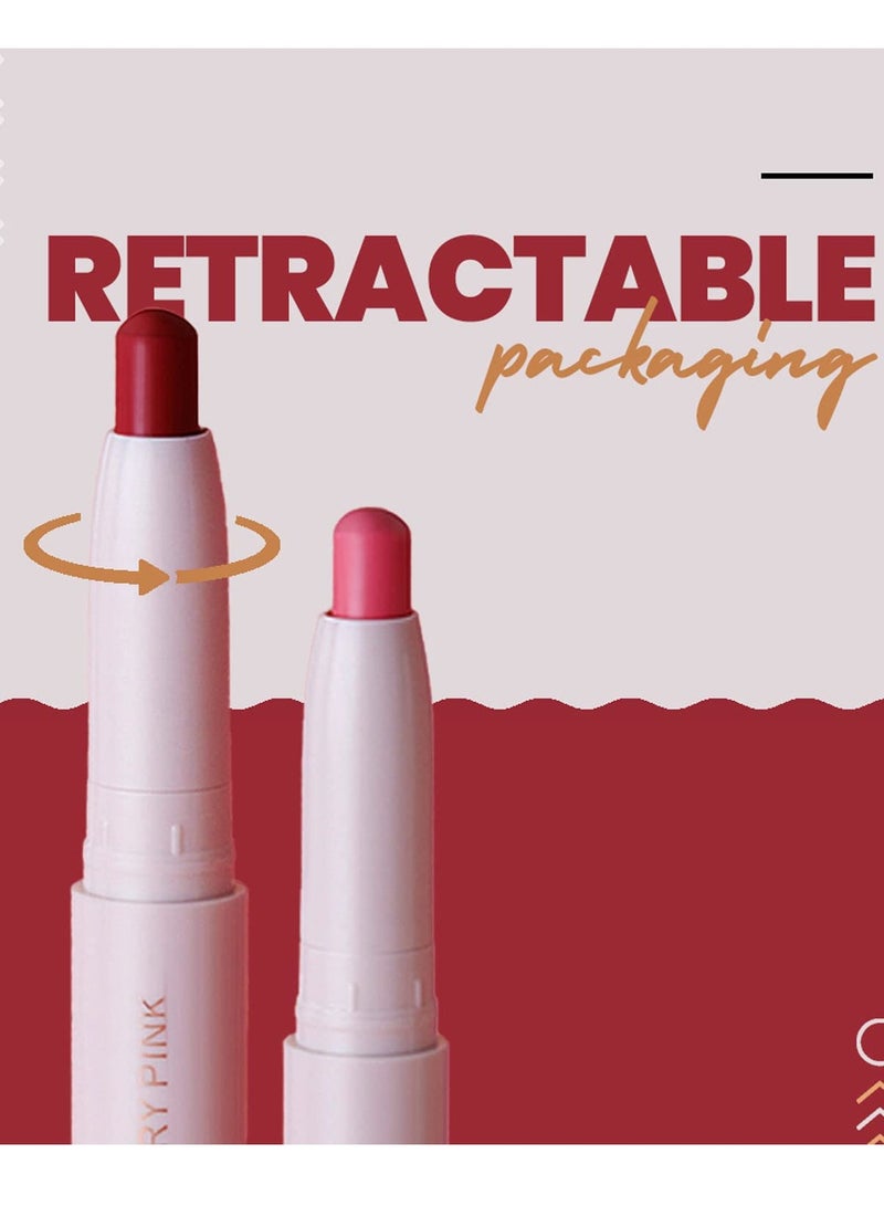 MARS Retractable Poppins Long Lasting Lip Crayon 1.3 gm 14 DRIPPING SYRUP - Image 3