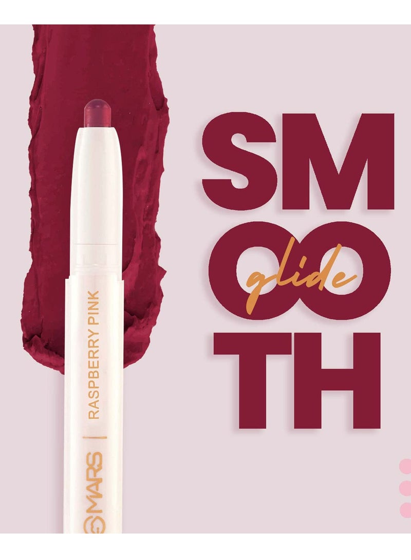 MARS Retractable Poppins Long Lasting Lip Crayon 1.3 gm 14 DRIPPING SYRUP - Image 2