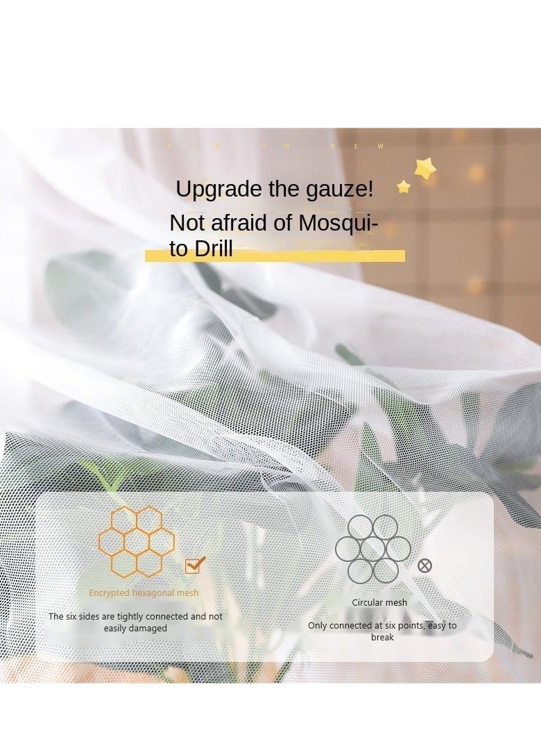 Bluejw Upper Deck Single Bed Curtain Privacy Bed Tent With Stand And Mosquito Net - Image 4