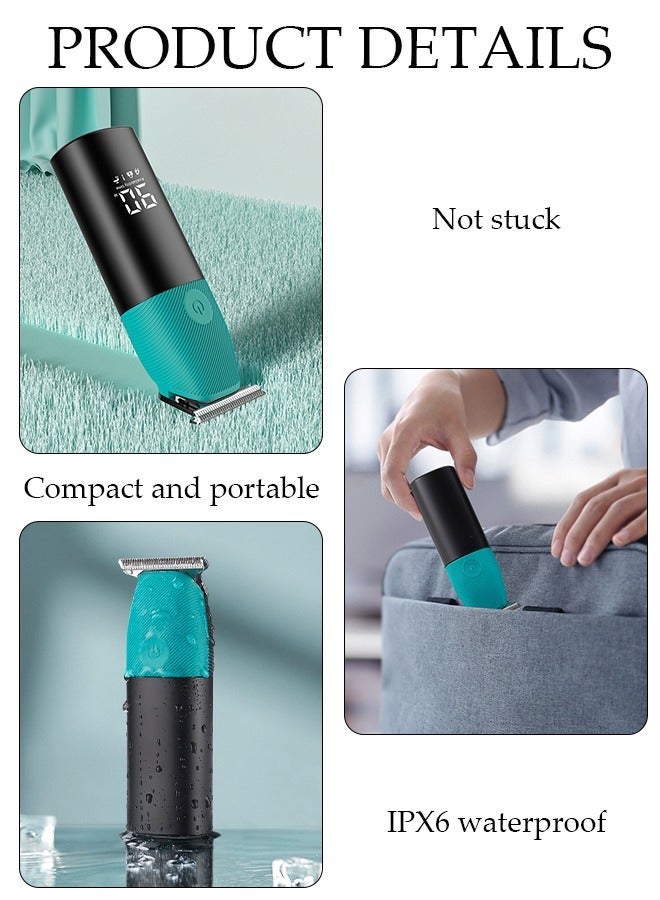 DUNISO Smart Hair Clippers Electric with 5 Kinds of Positioning Combs Turbo Motor Hair Cutting Kit Pro Mens Clippers for LED Display Cordless Rechargeable Hair Trimmer Set Professional Barbers Grooming Kit - Image 3