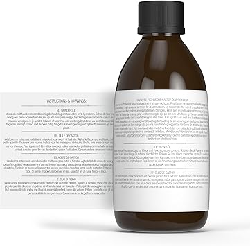 dr.organic زيت الخروع العضوي من دكتور أورغانيك 100% نقي مضغوط على البارد لتغذية وترطيب البشرة والشعر زيت ناقل للتدليك والعلاج العطري طبيعي نباتي خالي من القسوة معتمد عضوي 250 مل - Image 3