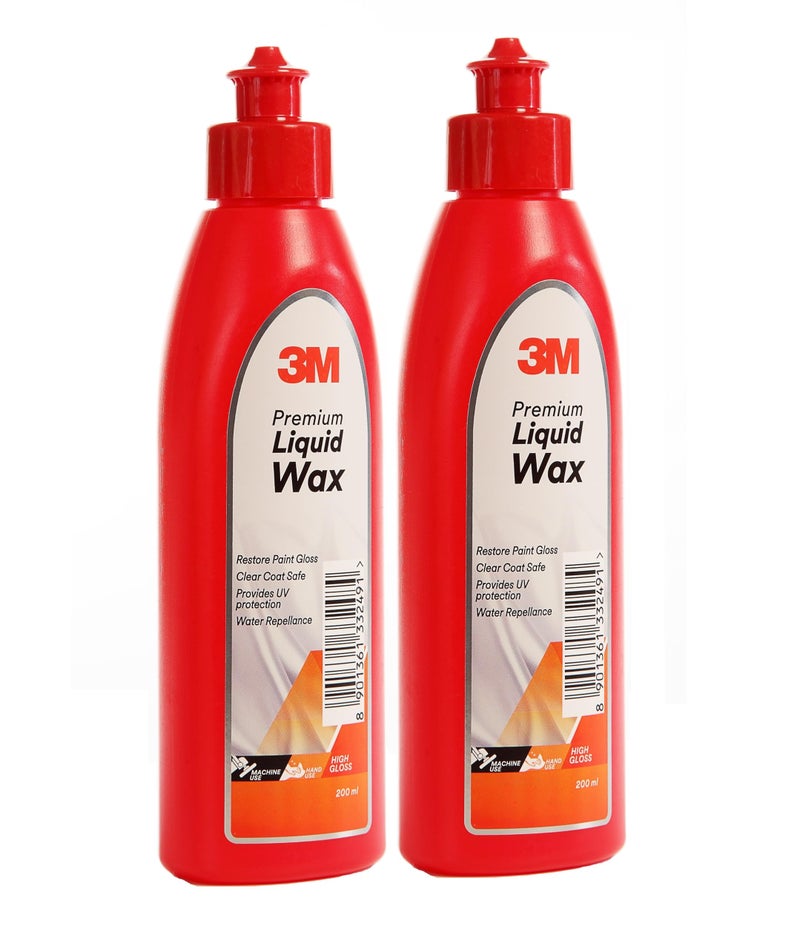 3M Auto Specialty Liquid Wax 200ml (Pack of 2) - Image 1