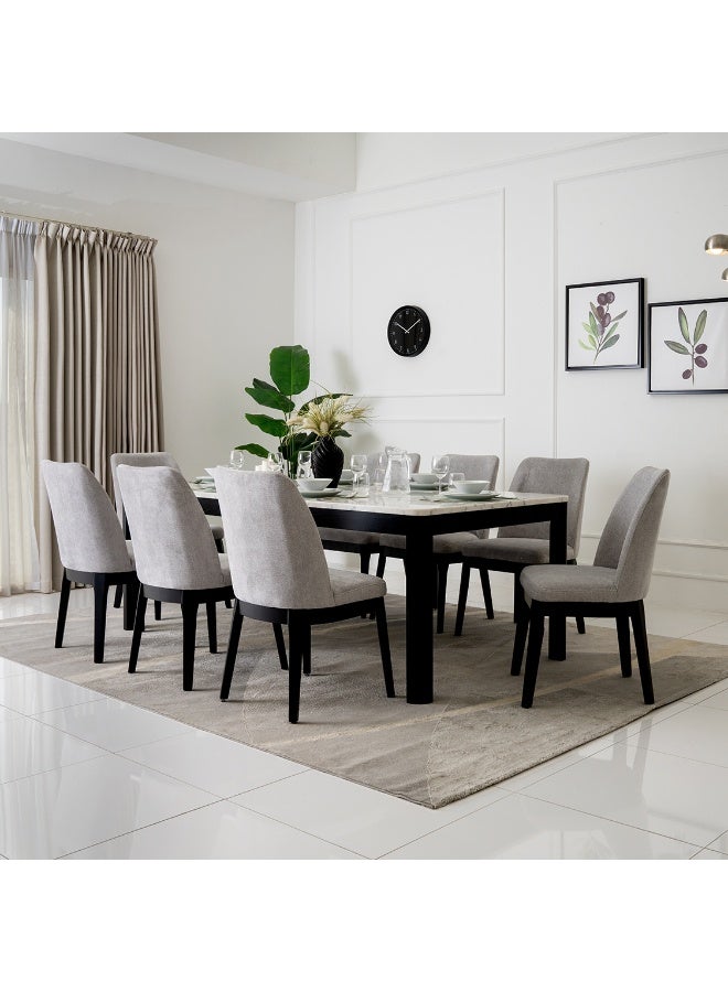 ROYAL FURNITURE Curvy Dining Set 8 – Seater  - Image 1