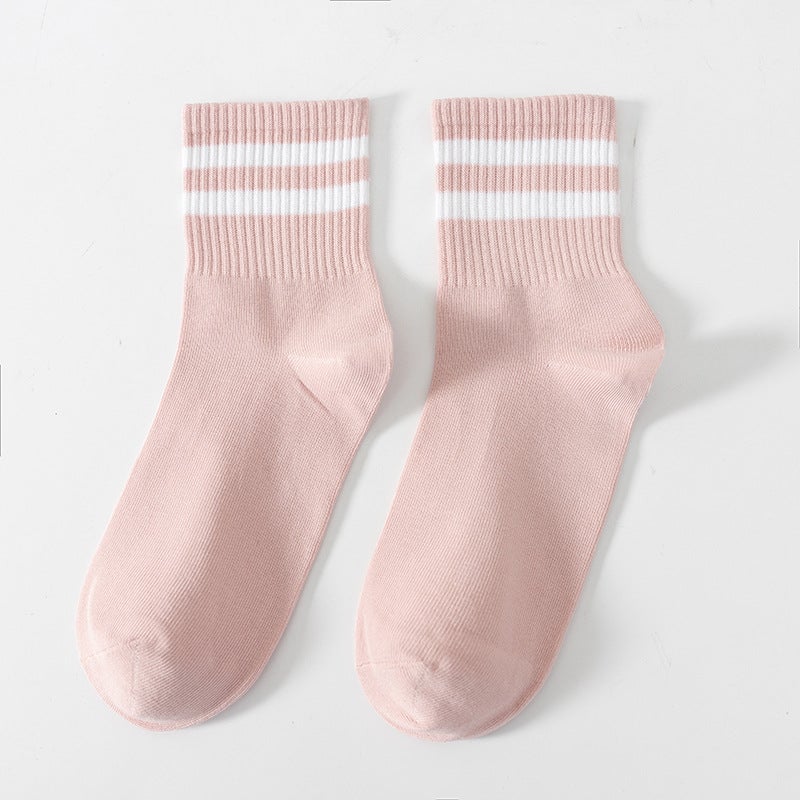 Breathable Cotton Summer Socks for Women White  - Image 3