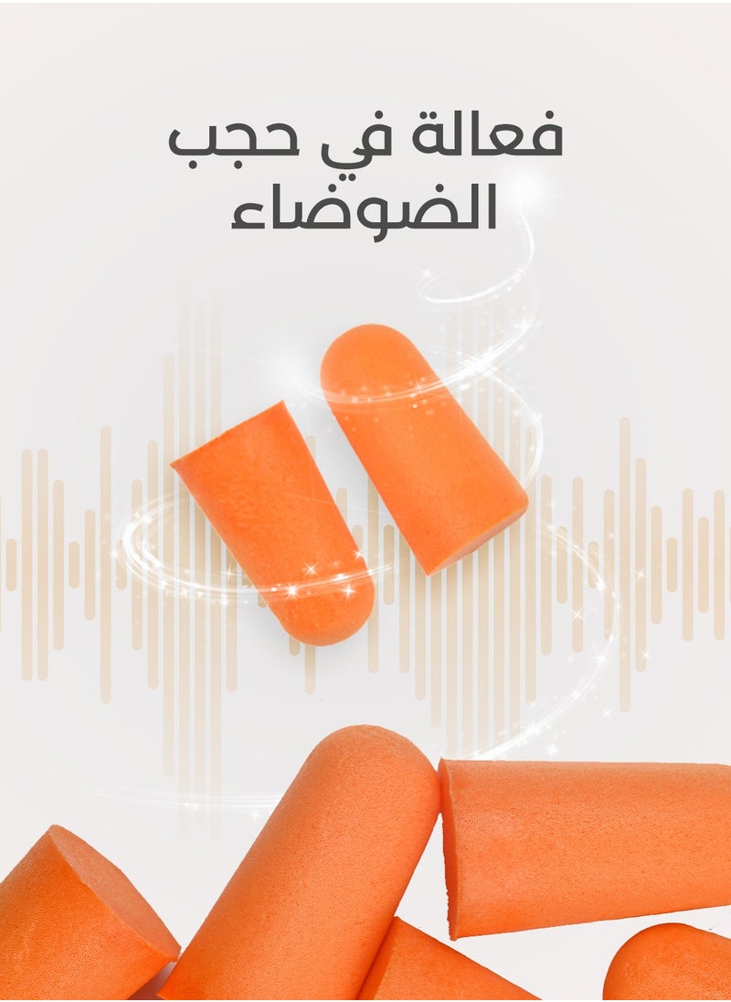 Generic - 10 Pairs of Earplugs, Earplugs for Sleeping, Earplugs for Swimming, Noise-Canceling Earplugs, Ultra-Soft, Reusable. Soundproof Earplugs, Swimming Earplugs, Earplugs, Earplugs for Children, Swimming Earplugs for Children. - Image 1