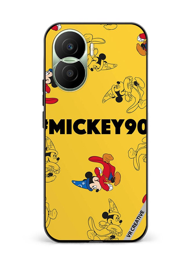 VR CREATIVE Protective Case Cover For Honor Play7T Pro Mickey 90 Design Multicolour - Image 1