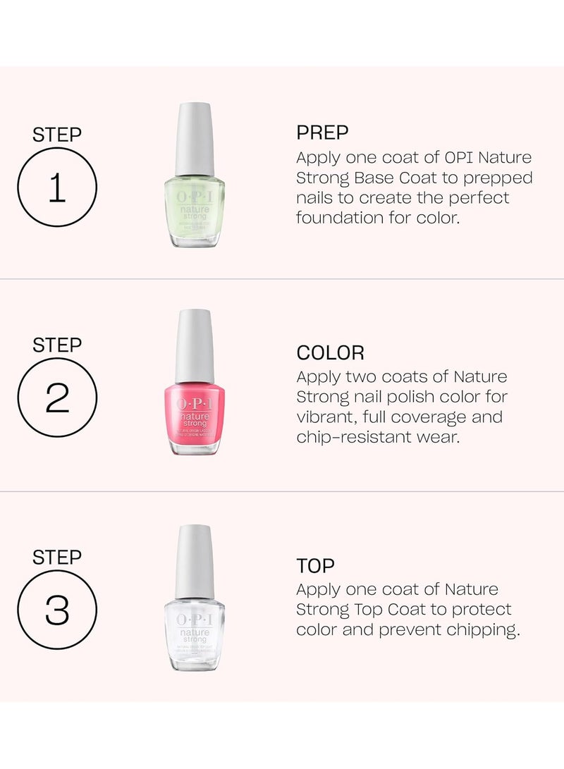 أو بي آي طلاء أظافر طبيعي قوي | 15 مل | نباتي المنشأ وخالٍ من القسوة - Image 5