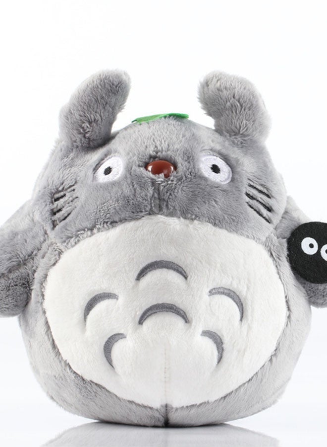 My Neighbor Totoro: 20cm Grey Totoro Plush Toy, an Exceptional Birthday Present and Decor for Bedroom, Living Room, Desk, and an Outstanding Office Stress - Relief Doll - Image 1