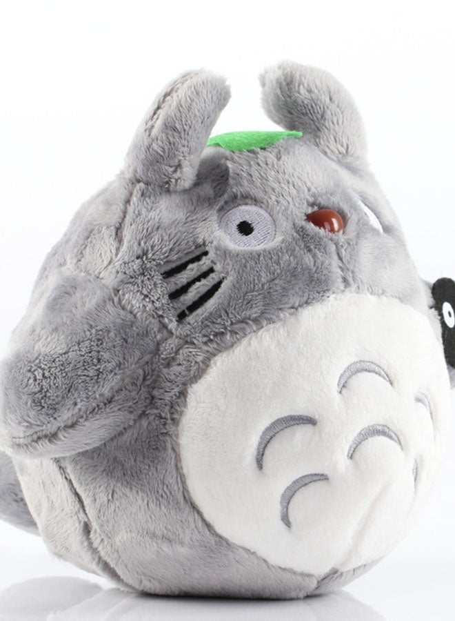 My Neighbor Totoro: 20cm Grey Totoro Plush Toy, an Exceptional Birthday Present and Decor for Bedroom, Living Room, Desk, and an Outstanding Office Stress - Relief Doll - Image 2