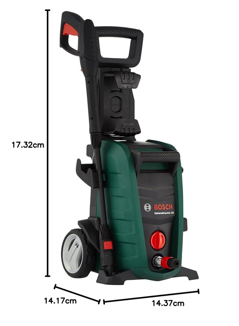 BOSCH Pressure Washer Universal Aquatak 130 Bar 1700W Electric High Pressure Washer Cleaner with High Pressure Gun, Lance, 6m Hose, Water Filter, 3-in-1 Nozzle & Detergent Nozzle-06008A7BL0 - Image 4