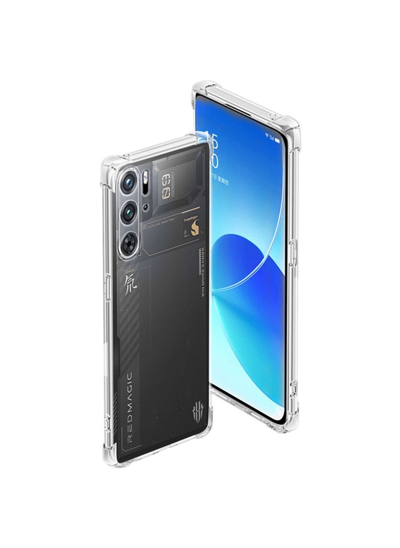 X-level ZTE nubia Red Magic 9 Pro/ 9 Pro Plus Case ,[Scratch Resistant] Crystal Clear Back Cover [Shock-Absorbing Corners] Shockproof Drop Proof Protective Phone Case Cover  - Image 1
