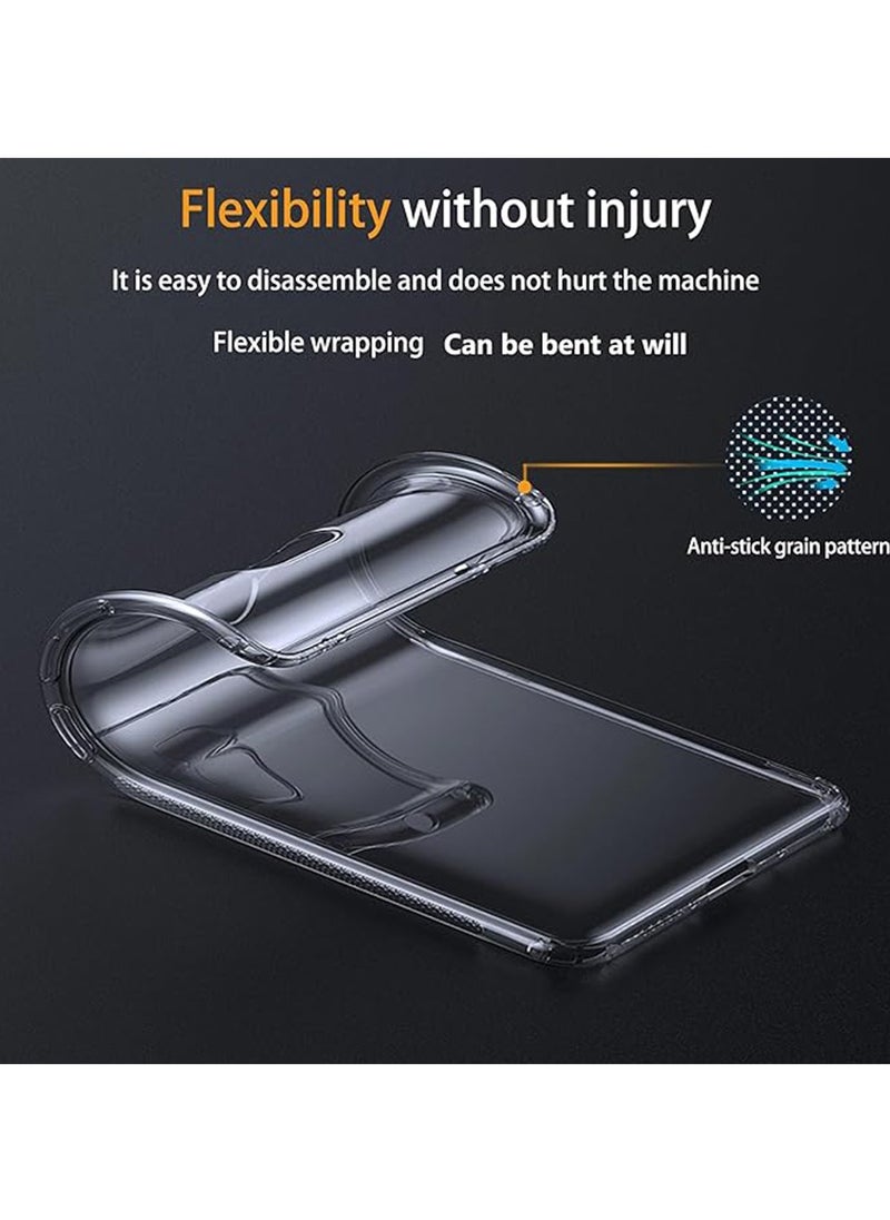 X-level ZTE nubia Red Magic 9 Pro/ 9 Pro Plus Case ,[Scratch Resistant] Crystal Clear Back Cover [Shock-Absorbing Corners] Shockproof Drop Proof Protective Phone Case Cover  - Image 3