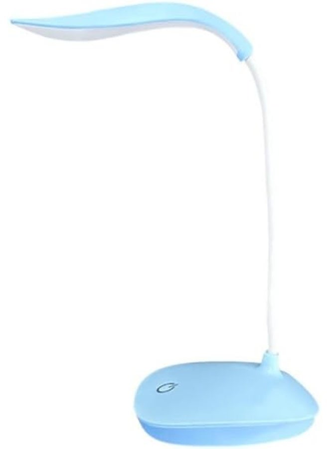 مصباح مكتبي مرن LED مزود بخاصية الشحن عبر USB والتحكم باللمس - 3 مستويات - إضاءة بيضاء. - Image 1