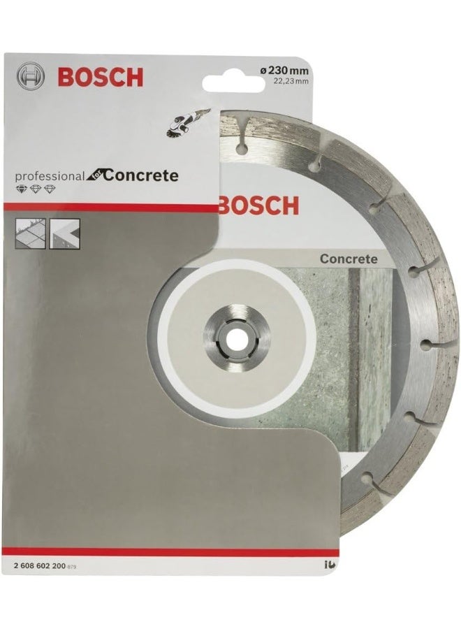 Bosch - Standard For Concrete Diamond Cutting Disc, For Small Angle Grinders, Reliable Cuts For Concrete, 1 Piece, 230 Mm Diameter - Image 2