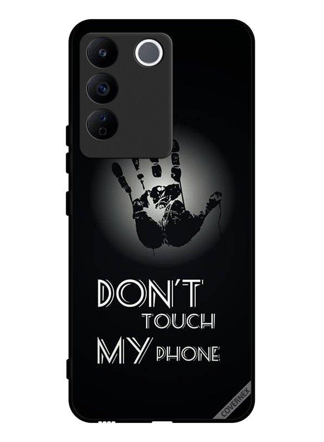 Covernex Protective Case Cover For Vivo V27e Don't Touch My Phone Hand - Image 1