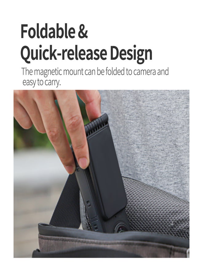 X4-ZJ827 Sunnylife for Insta360 X4 Magnetic Stand Base Handle Angle Adjustable Desktop Stand Accessory - Image 4
