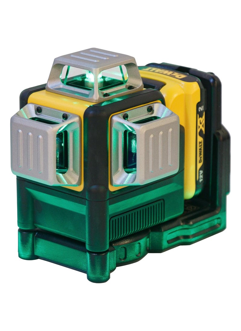 DEWALT DEWALT DCE089D1GQW Self Levelling x3 360 1080 Cross Line Laser 108V Green  - Image 2