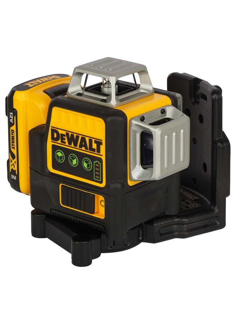 DEWALT DEWALT DCE089D1GQW Self Levelling x3 360 1080 Cross Line Laser 108V Green  - Image 4