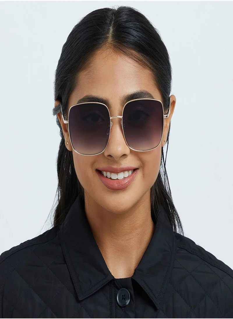 30Sundays Square One square Full Rim Sunglasses - Lens Size:59 mm
