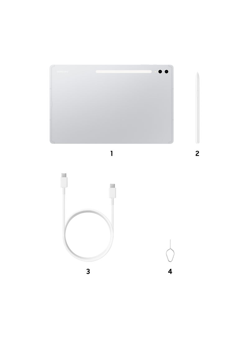 Samsung Galaxy Tab S10 Ultra Platinum Silver 12GB RAM 512GB 5G - International Version - Image 4