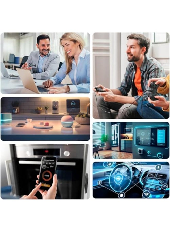 كيلا ملصقات NFC لاصقة، شريحة NFC قابلة لإعادة الكتابة، Ntag 215، ملصقات NFC بسعة 504 بايت، متوافقة مع TagMo وAmiibo وأجهزة الهواتف المحمولة التي تدعم تقنية NFC (60) - Image 4