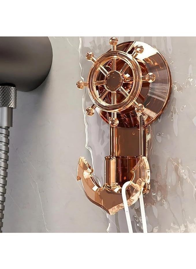 PARATPAR MALL PARATPAR MALL Suction Cup Cloth Hanger Wall Mounted Rotatable Plastic Stylish Bathroom and Kitchen Storage Wall Hooks for Heavy Items Hanging Creative Without Drilling Luxury Hooks Bedroom 1 PCS  - Image 5