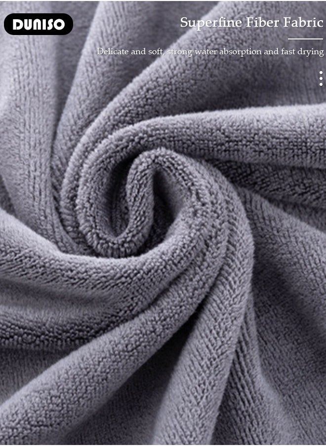 DUNISO - Women's Bath Wrap Towel Spa Robe Adjustable Sauna Towels Wearable Body Wrap Towel Water Absorbent Quick-Drying Microfiber Shower Bath Towel - Image 1