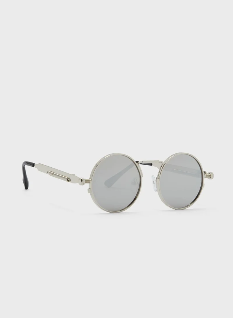 Seventy Five Casual Round Sunglasses