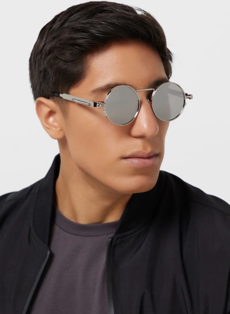 Seventy Five Casual Round Sunglasses