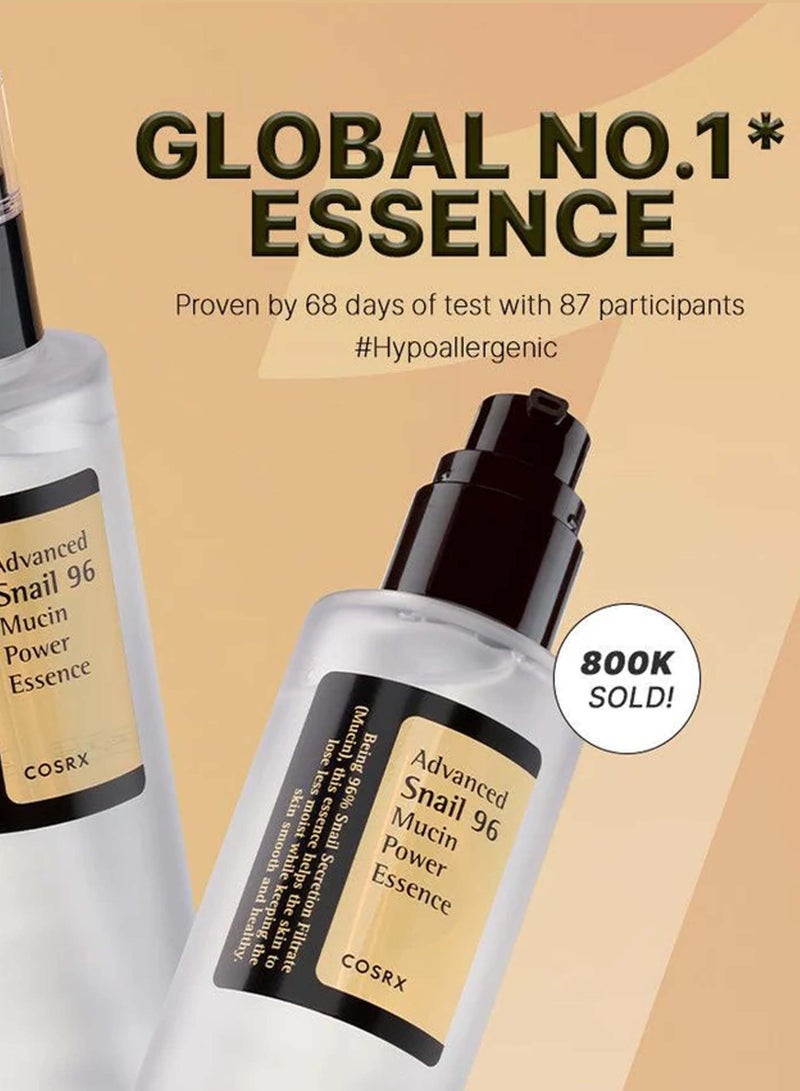 كوسرإكس مستحضر الحلزون المتطور 96 Mucin Power Essence Clear 100.0 مل - Image 4