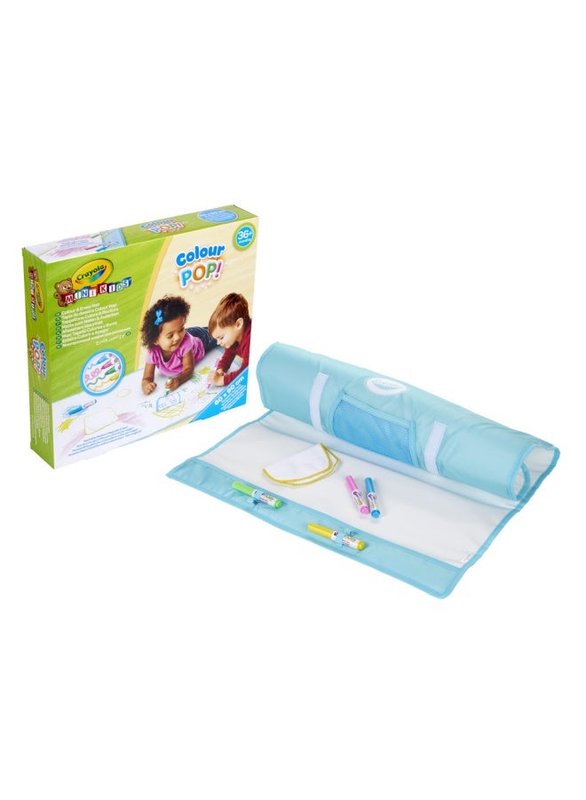 Crayola ماكسى سرفيس القابل لإعادة الاستخدام متعدد الألوان والمعاد تدويره للرسم والتلوين - Image 1