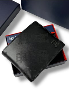 Tommy Hilfiger Plus Tommy Hilfiger Men's RFID Leather Bifold Wallet  - Image 1