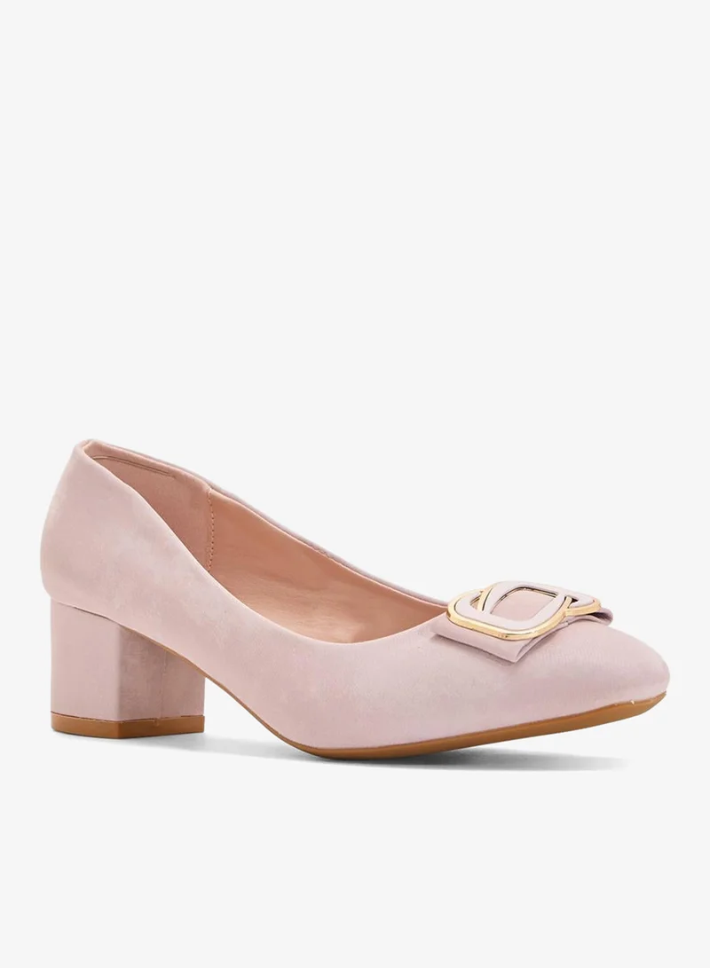 بيتك ستيبس حذاء بكعب بلوك منخفض