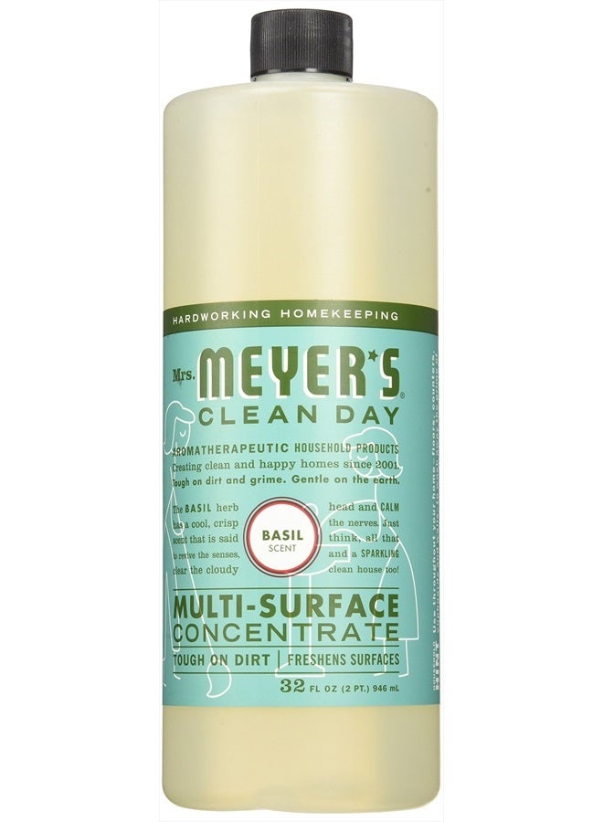 Mrs. Meyer's Clean Day Mrs. Meyer's Multi-Surface Concentrate Basil 32 OZ
