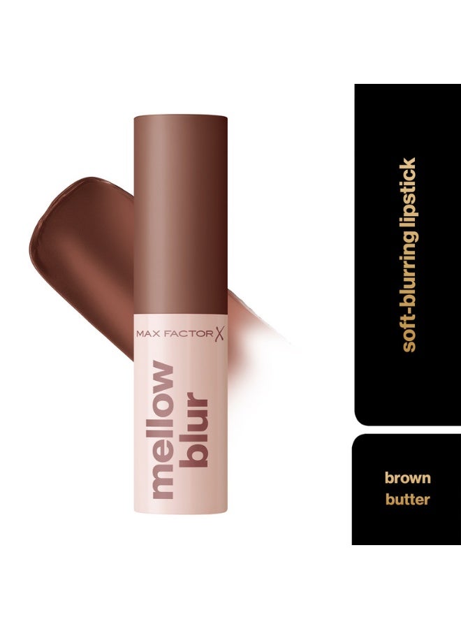 Max Factor 2000 Calorie Mellow Blur Lipstick - 060 - Brown Butter, 3.5g - Image 2
