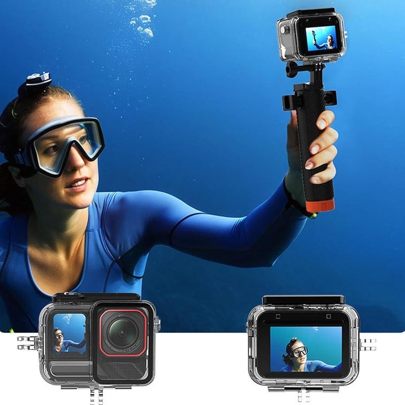 Vbestlife Ace Pro 2 Waterproof Dive Case 148Ft Depth Housing Cover - Image 3